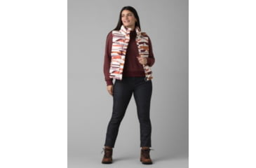 Image of prAna Hellebore Vest - Women's, Small, Rose Hips Geo, 1970021-650-S
