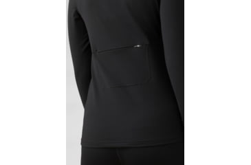 Image of prAna Ice Flow Half Zip Top - Women's, Large, Black, 1967511-001-L