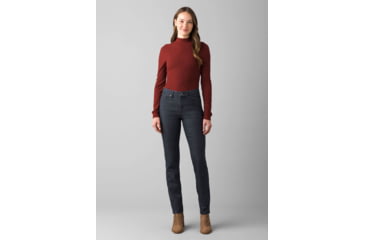Image of prAna Kayla High Rise Jean - Womens, Denim Solid, 10, 1968371-400-RG-10