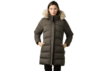 Image of prAna Kromata Long Jacket, Black Olive, Small, 1962281-301-S