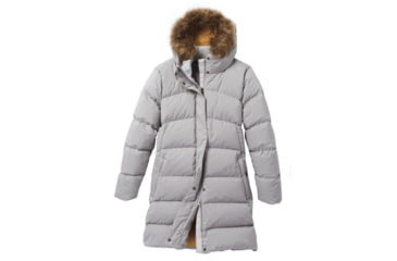 Image of prAna Kromata Long Jacket - Womens, Silver Spray Heather, Medium, 1962281-020-M