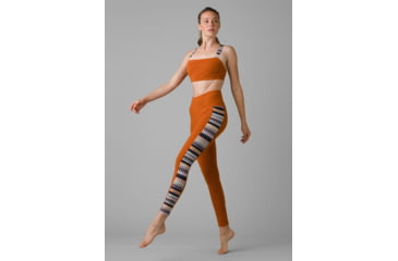 Image of prAna Laye Legging Pants, Gingerbread Tivoli, Medium, 1964191-800-RG-M