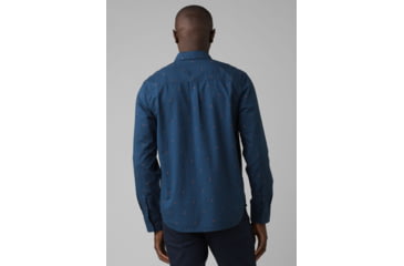 Image of prAna Lewisville Shirt, Nautical Scratch, Large, 1964251-400-ST-L