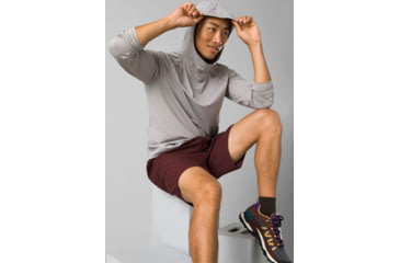 Image of prAna Lost Sol Hoodies - Mens, Ashy, Extra Large, 1972391-020-ST-XL
