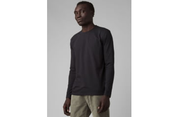 Image of prAna LS T-Shirt, Black, Small, 1965471-001-ST-S