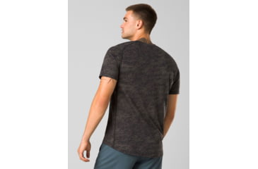 Image of prAna Mission Trails Short Sleeve Tee - Mens, Black Sandblast, Extra Large, 1972681-001-ST-XL