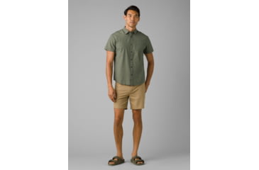 Image of prAna Park Hill Shirt - Mens, Deep Pine, S, 1968911-300-ST-S
