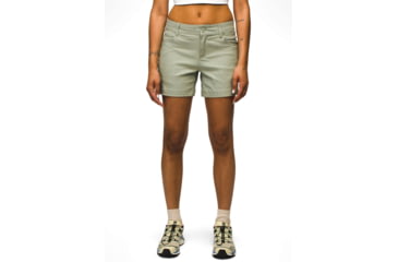 Image of prAna Halle Short II - Womens, 5in, Juniper Green, 4, 1971191-302-05-4