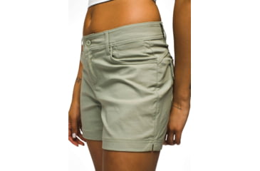 Image of prAna Halle Short II - Womens, 5in, Juniper Green, 4, 1971191-302-05-4