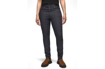 Image of prAna Kayla High Rise Jean - Womens, Denim Solid, 10, 1968371-400-RG-10