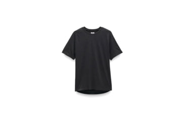 Image of prAna Mission Trails Short Sleeve Tee - Mens, Black Heather, L, 1972681-003-ST-L