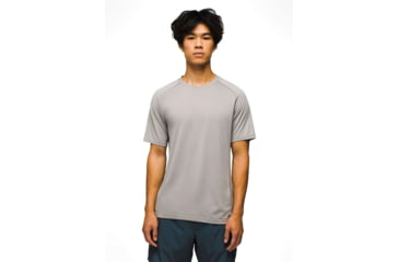Image of prAna Mission Trails Short Sleeve Tee - Mens, Grey, XXL, 1972681-022-ST-XXL