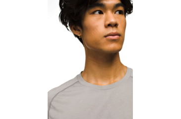 Image of prAna Mission Trails Short Sleeve Tee - Mens, Grey, XXL, 1972681-022-ST-XXL