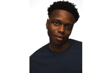 Image of prAna Mission Trails Short Sleeve Tee - Mens, Nautical Heather, Medium, 1972681-404-ST-M