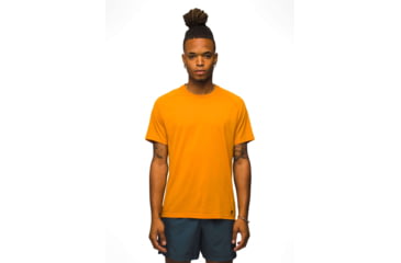 Image of prAna Mission Trails Short Sleeve Tee - Mens, Ochre Star, XL, 1972681-802-ST-XL