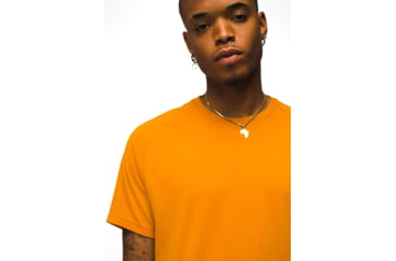 Image of prAna Mission Trails Short Sleeve Tee - Mens, Ochre Star, XL, 1972681-802-ST-XL