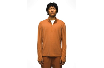 Image of prAna prAna Altitude Tracker 1/4 Zip II - Mens, Clay, XXL, 1972591-200-ST-XXL