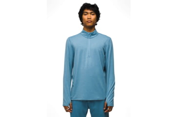 Image of prAna prAna Altitude Tracker 1/4 Zip II - Mens, High Tide, XL, 1972591-404-ST-XL