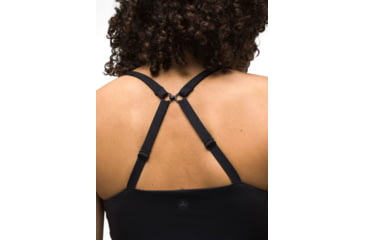 Image of prAna Chakara Crop Top - Womens, Black, Medium, 1972231-001-M
