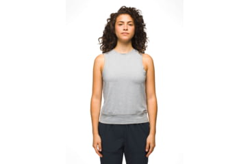 Image of prAna Sol Searcher Tank - Womens, Heather Grey, Large, 1971751-020-L