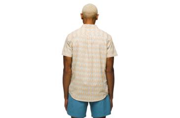 Image of prAna Stimmersee Shirt Standard Fit - Mens, Aura Glow Retro Geo, M, 1970111-801-ST-M