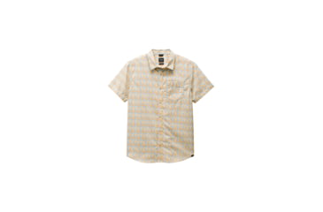 Image of prAna Stimmersee Shirt Standard Fit - Mens, Aura Glow Retro Geo, M, 1970111-801-ST-M