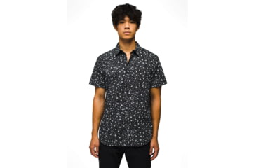 Image of prAna Stimmersee Shirt Standard Fit - Mens, Black Above, M, 1970111-002-ST-M
