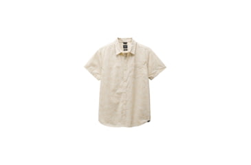 Image of prAna Stimmersee Shirt Standard Fit - Mens, Chalk Stretch, S, 1970111-101-ST-S