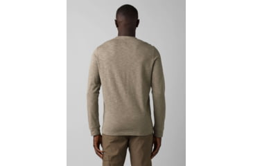Image of prAna Ronnie Henley II Top - Men's, Large, Rye Green Heather, 1968041-300-ST-L
