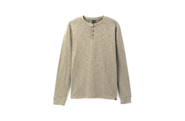 Image of prAna Ronnie Henley II Top - Men's, Large, Rye Green Heather, 1968041-300-ST-L