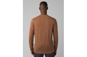 Image of prAna Ronnie Henley Shirt, Walnut, Small, M23190583-WAL-S