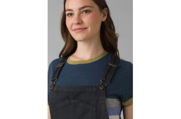 Image of prAna Sancho Overalls - Women's, Extra Small, Charcoal, 1968331-020-XS