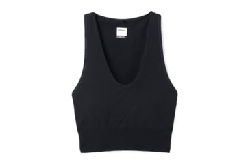 Image of prAna Sopra Seamless Crop Top - Womens, Black, Small, 1970341-001-S