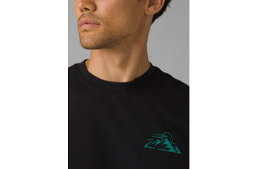 Image of prAna Spire Heights T-Shirt, Black, XLarge, 1966681-002-SL-XL