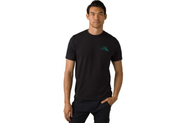 Image of prAna Spire Heights T-Shirt, Black, XLarge, 1966681-002-SL-XL