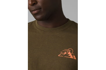 Image of prAna Spire Heights T-Shirt, Peat Heather, Small, 1966681-300-SL-S