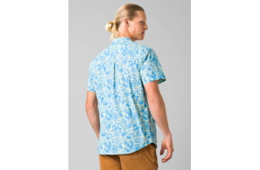 Image of prAna Stimmersee Shirt - Mens, Clear Sky Flora Fauna, Extra Large, 1970111-401-ST-XL
