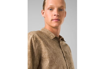 Image of prAna Stimmersee Shirt - Mens, Sandbar Yucca, Extra Large, 1970111-250-ST-XL