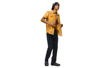 Image of prAna Stimmersee Shirt Standard Fit - Mens, Ochre Star Floral, XXL, 1970111-800-ST-XXL