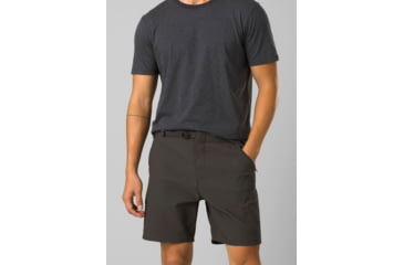 Image of prAna Stretch Zion Hybrid Short II - Mens, Dark Iron, 32, 1972541-020-07-32