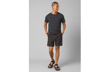 Image of prAna Stretch Zion Hybrid Short II - Mens, Dark Iron, 32, 1972541-020-07-32