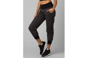Image of prAna Summit Jogger Pants, Charcoal Heather, XSmall, 1963671-001-RG-XS