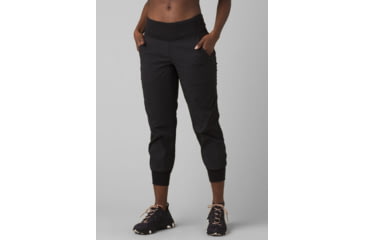 Image of prAna Summit Jogger Pants - Womens, Solid Black, L, 1963671-002-RG-L