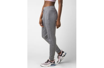 Image of prAna Sunrise Jogger Pants - Womens, Heather Grey, Small, 1963871-020-RG-S