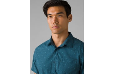 Image of prAna Tinline Shirt - Mens, Bluefin Water, XL, 1968791-400-ST-XL