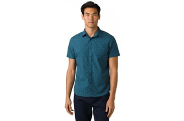Image of prAna Tinline Shirt - Mens, Bluefin Water, XL, 1968791-400-ST-XL