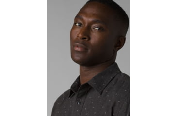 Image of prAna Tinline Shirt - Mens, Dark Iron Earth, S, 1968791-020-ST-S