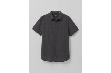 Image of prAna Tinline Shirt - Mens, Dark Iron Earth, S, 1968791-020-ST-S