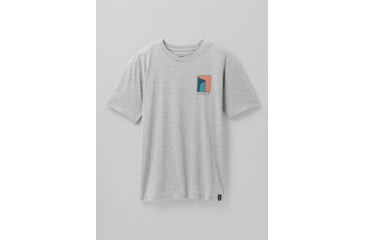 Image of prAna Torreys Peak T-Shirt - Mens, Medium Heather Grey, L, 1965501-020-SL-L
