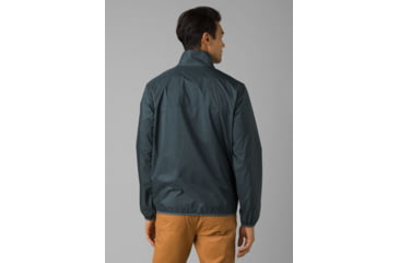 Image of prAna Transit Range Windbreaker Jacket -Mens, Grey Blue Topo, M, 1967801-020-M